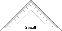 Set Square 45`-90`- 45`