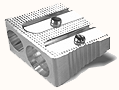 Aluminium Pencil Sharpeners